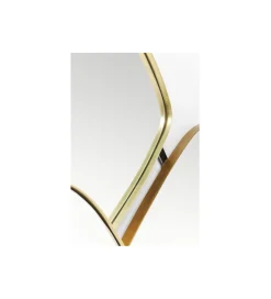 Lustro wiszące SHAPES 130 x 110 cm złote
