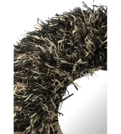 Lustro wiszące SISAL 115 cm czarno białe
