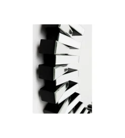 Lustro wiszące SPROCKET 92 cm srebrne