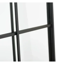 Lustro wiszące SYLAS 180 cm x 90 cm czarne