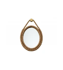 Lustro wiszące TULUZA 45 cm naturlane