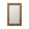 Lustro wiszące ZANMIK 110 cm drewno mango