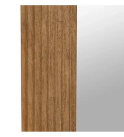 Lustro wiszące ZANMIK 110 cm drewno mango