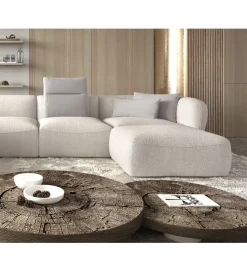 Narożnik BAHAMA Candelo XL 382 Cm Z Ottomaną Otwartą 190 Cm