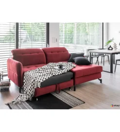 Narożnik rozkładany LORELLE 225 cm z funkcją spania