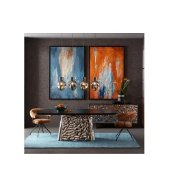 Obraz ARTISTAS 120 x 180 cm niebieski