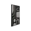 Obraz Artistic Blacky 70 cm x 110 cm czarny