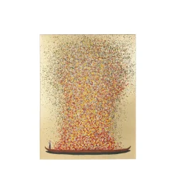 Obraz FLOWER BOAT GOLD PINK 40 x 50 cm