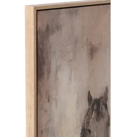 Obraz HORSE 142 x 102 cm beżowy