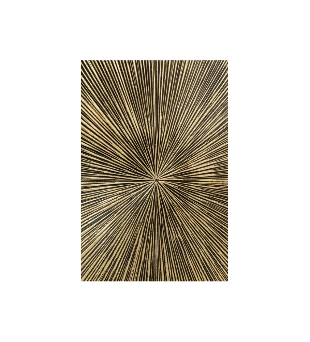 Obraz ILLUMINO 120 x 120 cm złoty