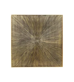 Obraz ILLUMINO 120 x 120 cm złoty