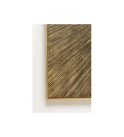 Obraz ILLUMINO 120 x 120 cm złoty