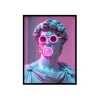 Obraz LED CHEEKY DAVID 80 x 120 cm