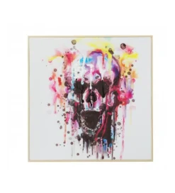 Obraz olejny Czaszka 50 cm x 50 cm