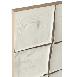 Obraz SQUARELY 122 cm białoszary