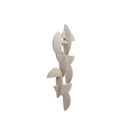 Ozdoba ścienna ROTONDO PEZZI 118 cm beżowa
