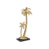 Ozdoba PALM TREE 41 cm złota