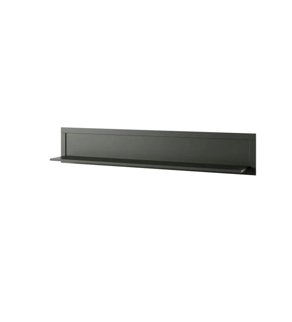 Półka wisząca EVORA 177 cm zielona