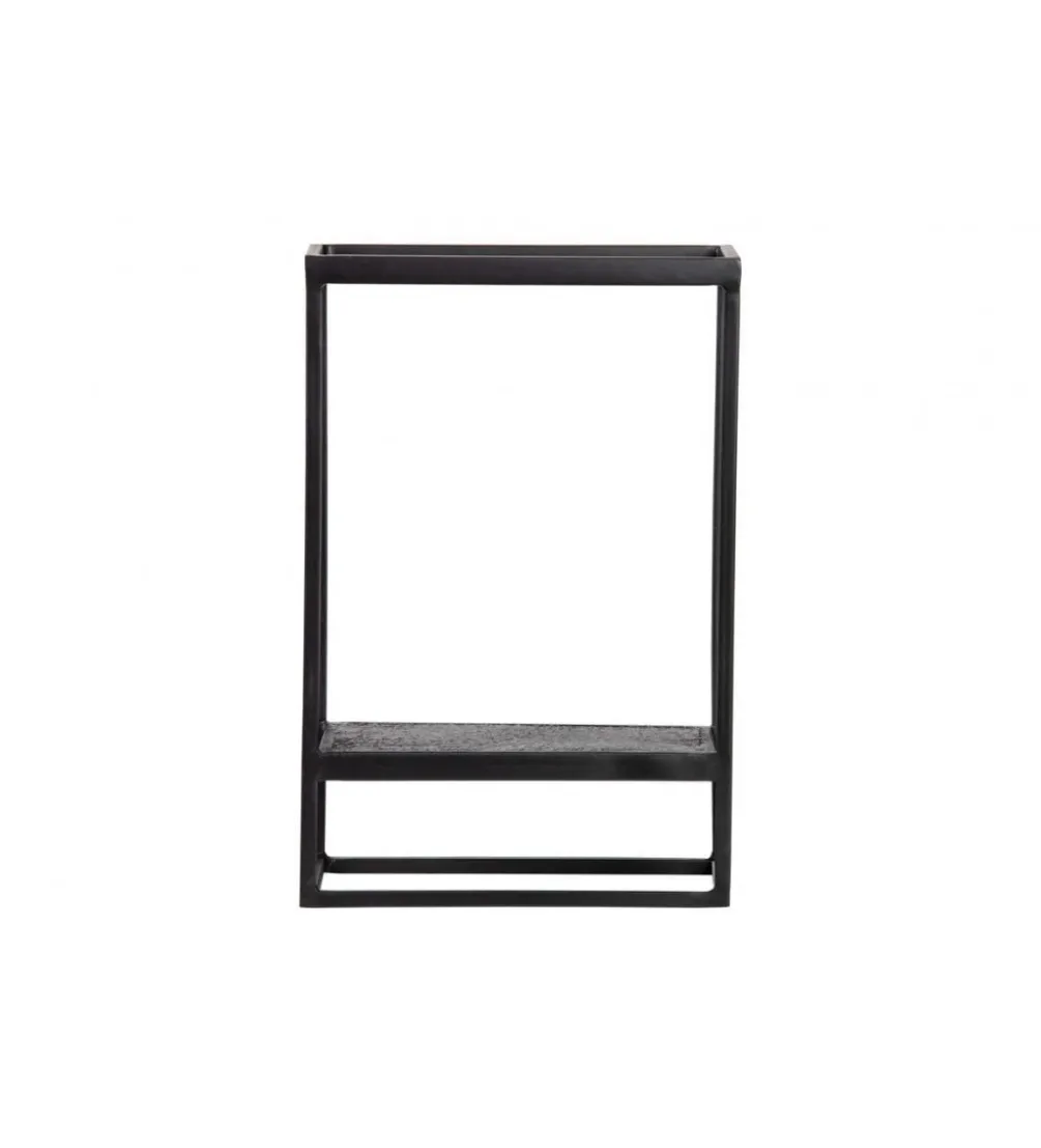Półka ścienna FEBE 40 cm czarna