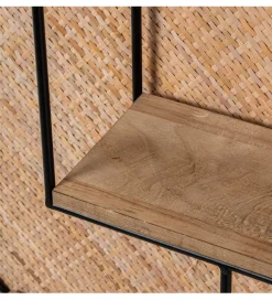 Półka ścienna LUNAV 50 cm wiklina