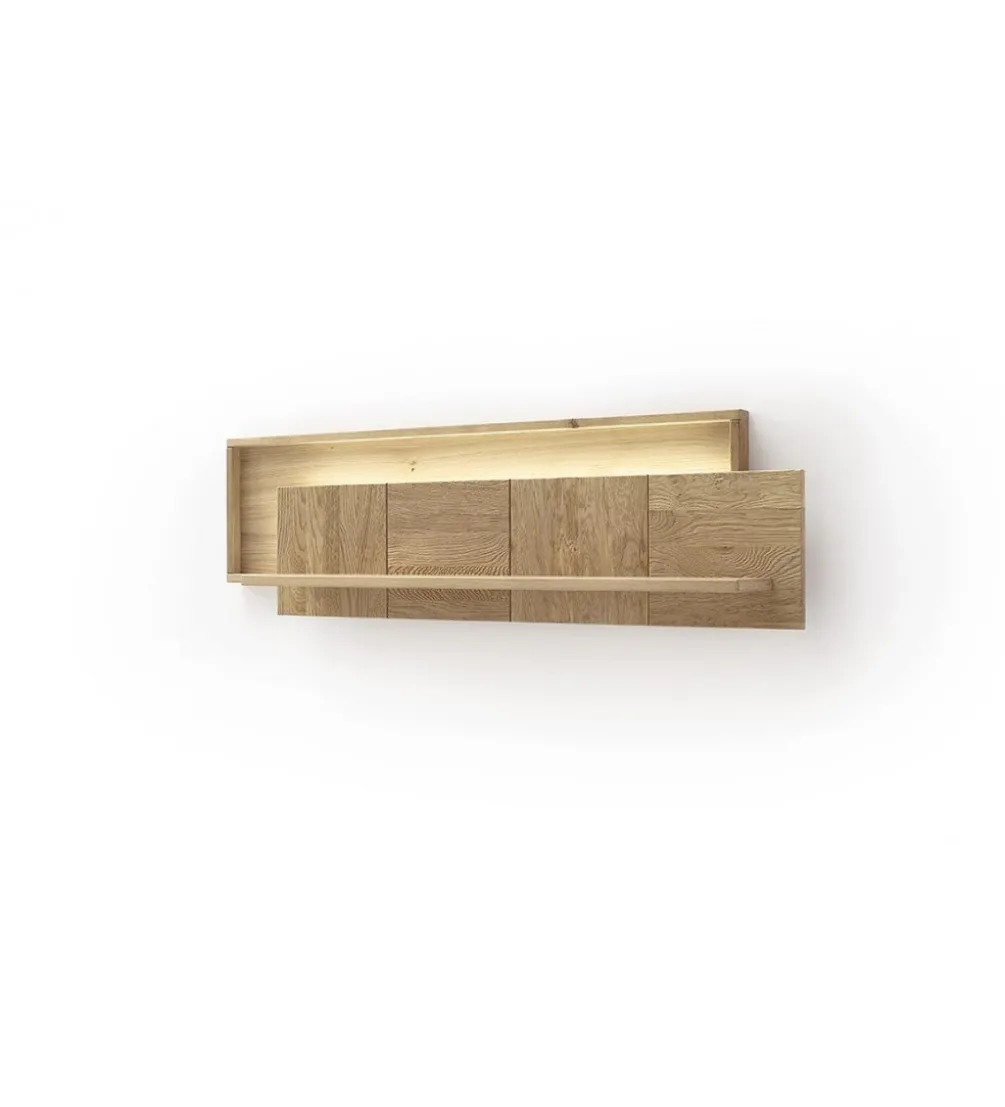 Półka ścienna VALENCIA 137 cm naturalna