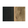 Półka LARONA 180 Cm O Wybarwieniu Satin Nussbaum z kolorem Touchwood