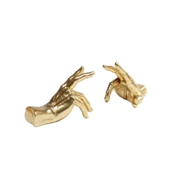 Podpora na książki Fingers set 2 złota