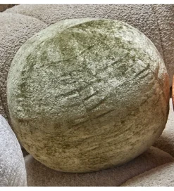 Poduszka TACTO 29 cm welur zielona