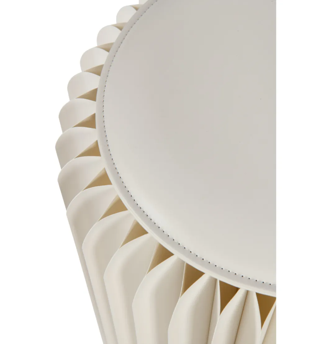 Pufa FOLDABLE 42 cm biała