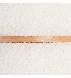 Pufa LEGANTO 45 cm kremowa
