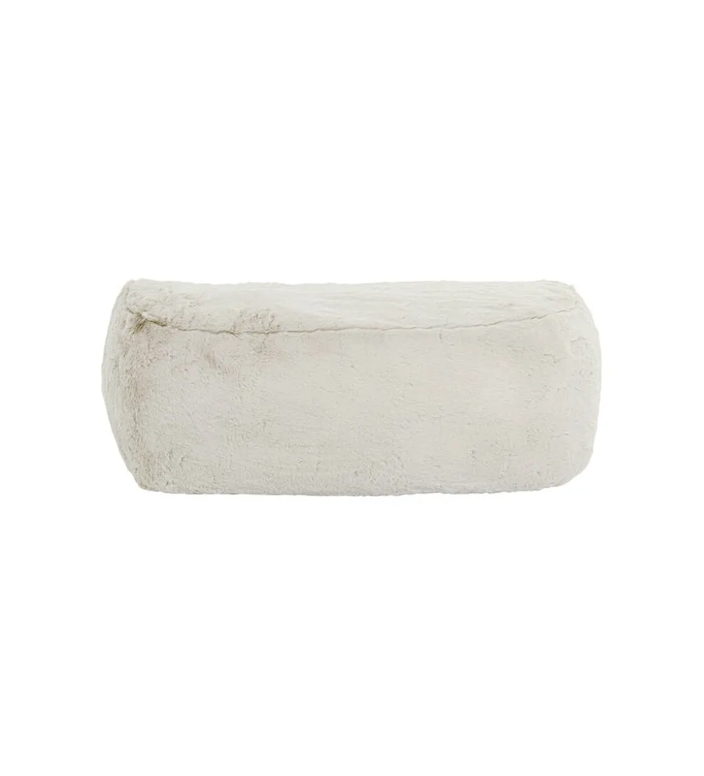 Pufa MIKA FURR 131 cm kremowa