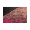 Pufa Na Podłogę ABSTRACT 70 Cm czerwono - różowa