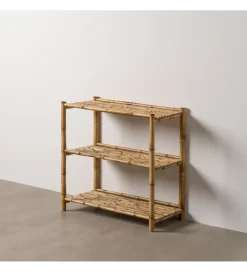 Regał BAMBÚ 80 cm bambus