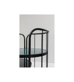 Regał Bandeja 110 cm czarny