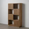 Regał BELLAMONTE 168 cm drewno teak naturalny