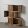Regał BELLAMONTE 116 cm drewno teak naturalny