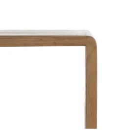Regał BELLAMONTE 116 cm naturalny drewno teak