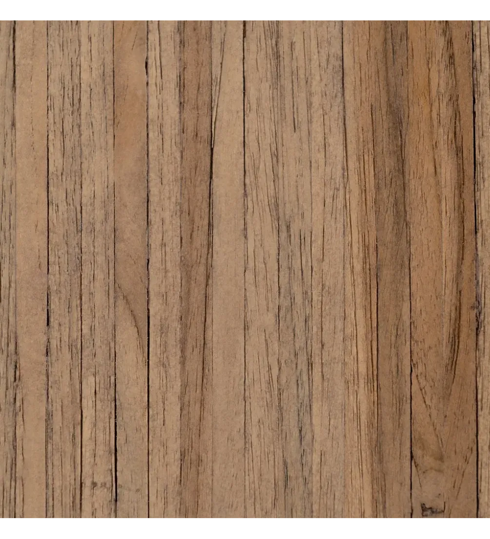Regał BELLAMONTE 116 cm naturalny drewno teak