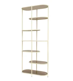 Regał BRIX JILL 190 cm biały
