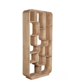 Regał BRIX LOGAN 190 cm drewno mango naturalny