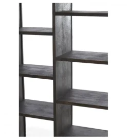 Regał DANE 200 cm czarny