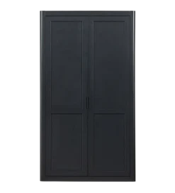Regał GUNNAR 217 x 120 cm czarny mat