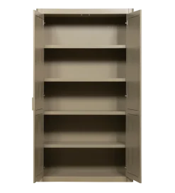 Regał GUNNAR 217 x 120 cm szary piaskowy