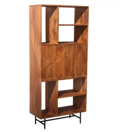 Regał JANNYK 80 cm drewno mango