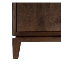 Regał KILIAN 195 cm drewno mango brązowa