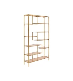 Regał LOFT 115 cm złoty