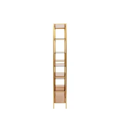 Regał LOFT 115 cm złoty