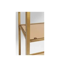 Regał LOFT 115 cm złoty