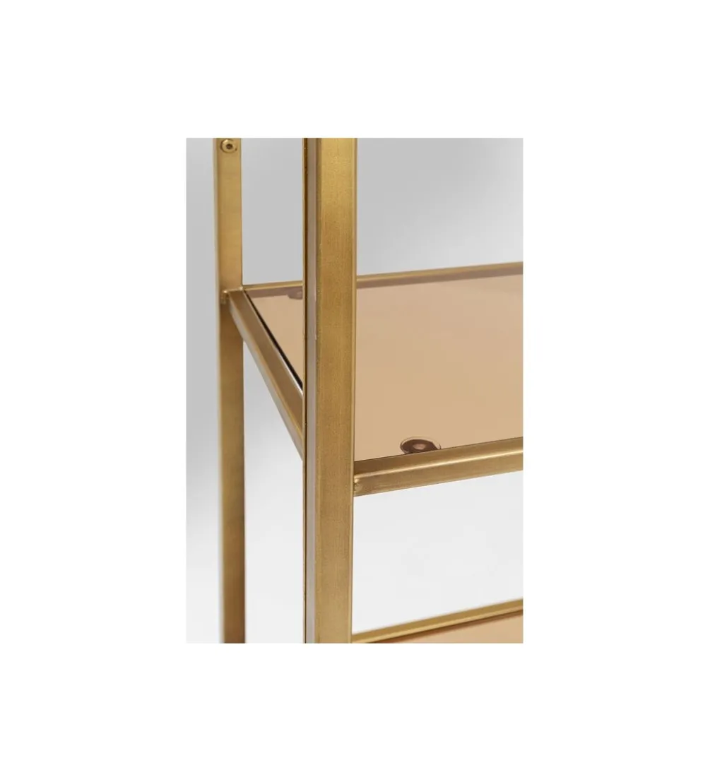 Regał LOFT 115 cm złoty