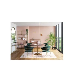 Regał LOFT 115 cm złoty